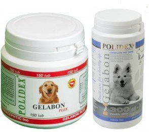 Кормовая добавка для собак POLIDEX® Gelabon plus (Полидэкс Гелабон плюс)