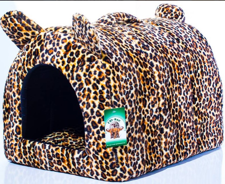 Туннель "Мишка Гамми" меховой для кошек и собак, 37х50 см, ГюВас РБ. 