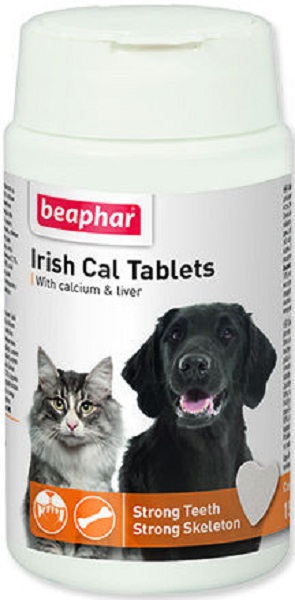 Кормовая добавка Beaphar Irish Cal Tablets для собак и кошек арт. 13276