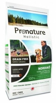 Корм для взрослых собак крупная гранула (Pronature Holistic GF Nordiko Dog Medium & Maxi)