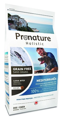Корм для взрослых собак средиземноморское меню крупная гранула (Pronature Holistic GF Dog Mediterranean Medium & Maxi)